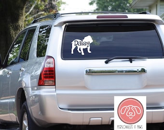 English Bulldog Decal