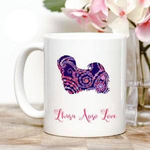 Lhasa Apso ama la taza de café
