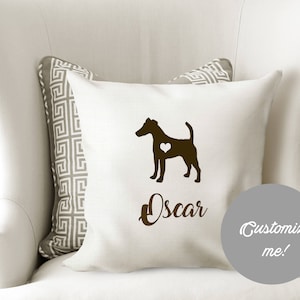 Smooth Fox Terrier pillow Cover