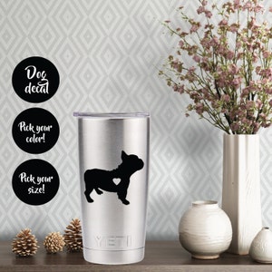 Boston Terrier Dog Vinyl Decal