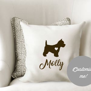 West Highland Terrier Pillow Cover