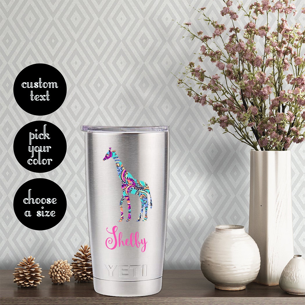 Giraffe decal