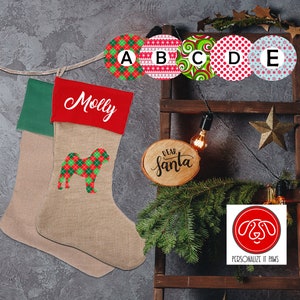 Chinese Shar-Pei Personalized Stocking