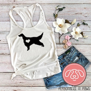 IRISH SETTER Dog Mom Ladies Tank Top