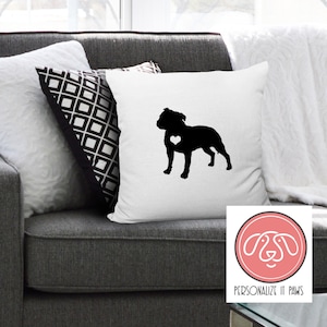 Staffordshire Bull Terrer Pillow Cover