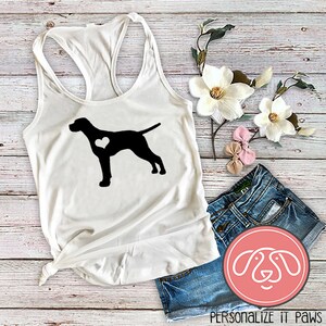 English Pointer Dog Mom Ladies Tank Top