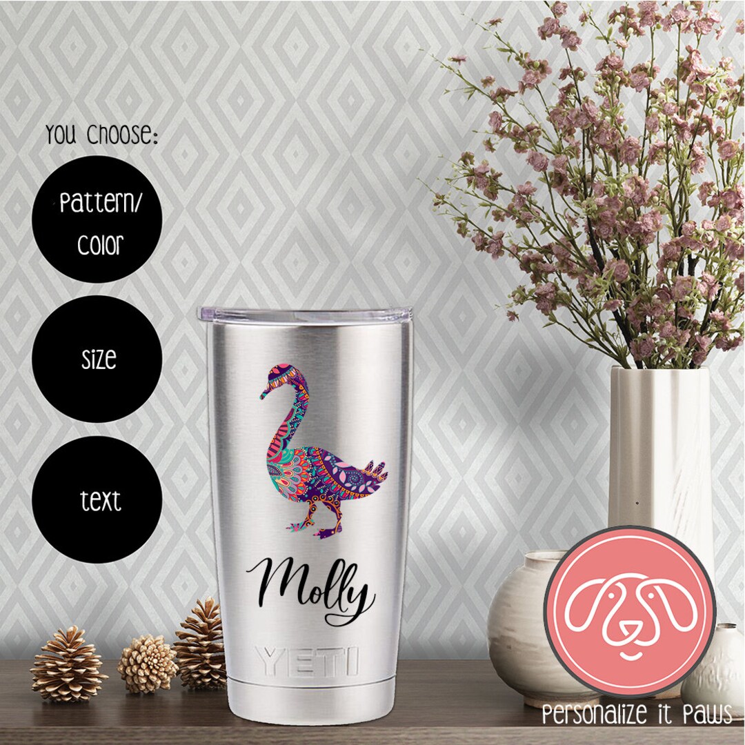 Goose Custom Goose Decal: Personalized Vinyl Sticker - Etsy