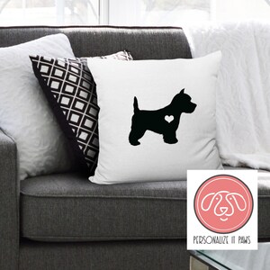 West Highland Terrier Pillow Cover