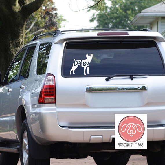 Toy Fox Terrier Decal Etsy