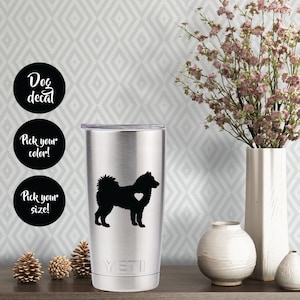 Alaskan Malamute Dog Vinyl Decal