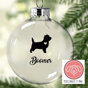 Cairn Terrier Christmas Ornament
