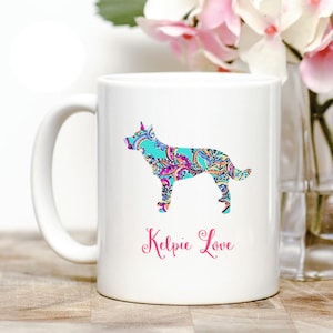 Australischer Kelpie Liebe Kaffeebecher