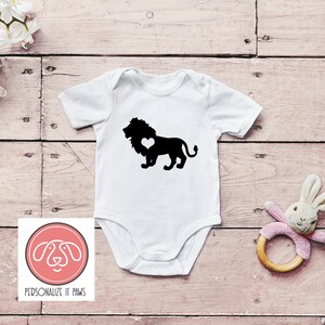 Lion  infant body suit