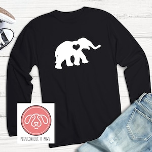 elephant Long Sleeve T-Shirt