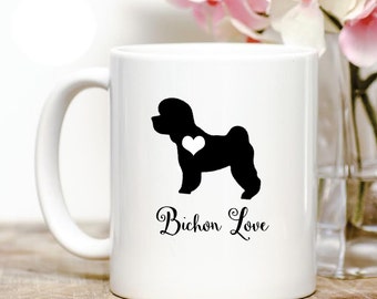 Bichon Frise Love Coffee Mug