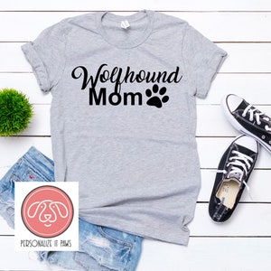 Unisex Irish Wolfhound Mom T-SHIRT