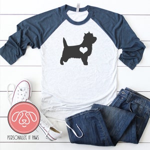 Cairn Terrier Raglan