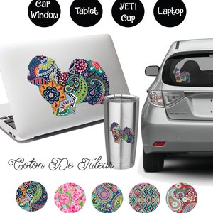 Coton de Tulear Decal