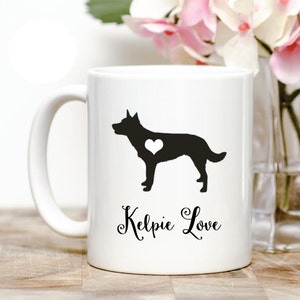 Australian Kelpie Love Coffee Mug