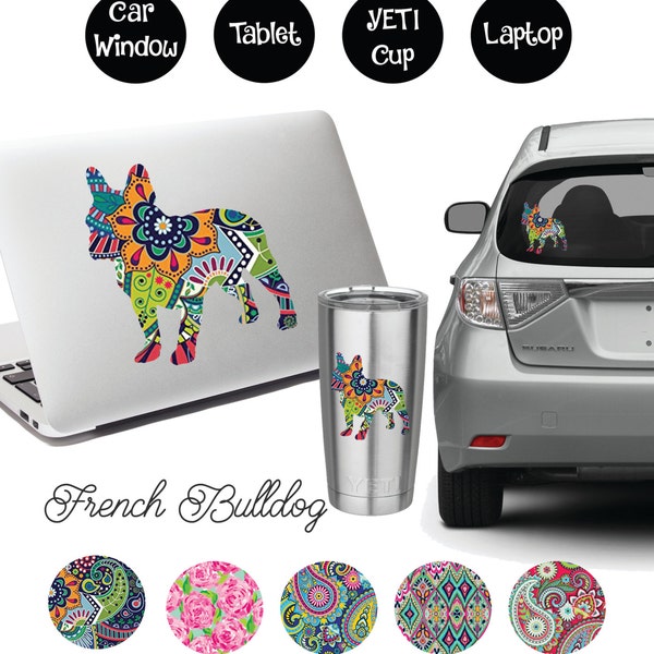 French Bulldog Decal