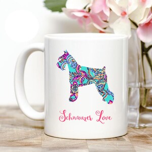 Giant Schnauzer love Coffee Mug