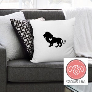 Lion Pillow Cover