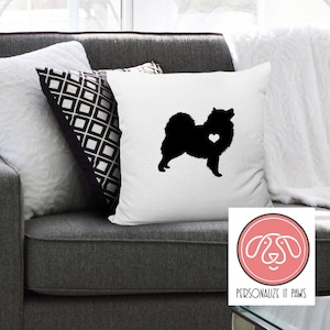 American Eskimo Pillow Cover