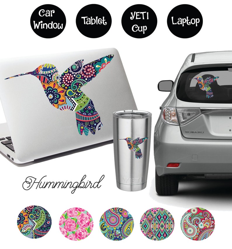 Hummingbird Decal image 1