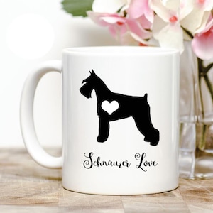 Giant Schnauzer love Coffee Mug