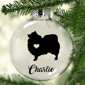 POMERANIAN Christmas Ornament