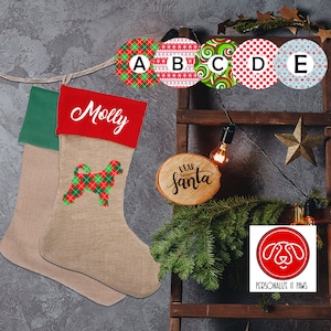 Portuguese Water Dog Personalized Stocking