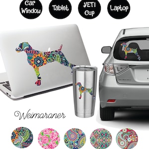 Weimaraner Decal