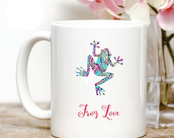 Frog Love Coffee Mug