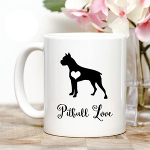 Pitbull Liebe Kaffeetasse