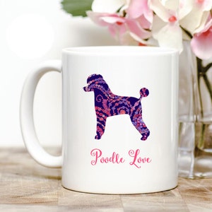Pudel Liebe Kaffeetasse