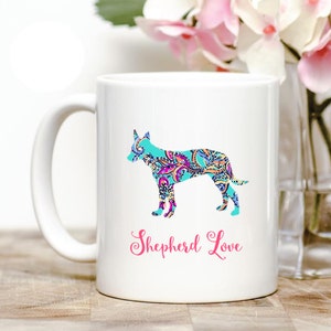 Holländischer Schäferhund Liebe Kaffeebecher