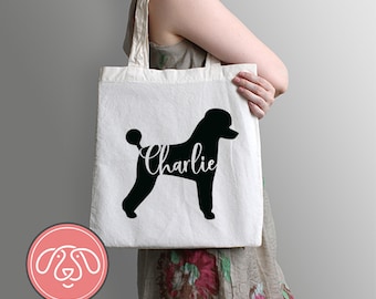 Poodle Tote Bag
