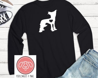 Långärmad t-shirt med kinesiskt vapensköld