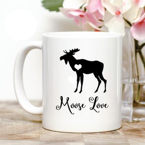 Moose Love Coffee Mug