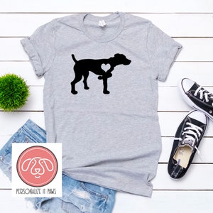 German Shorthaired Pointer Heart Dog T-Shirt