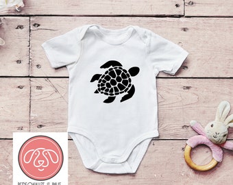 Sea Turtle  infant body suit