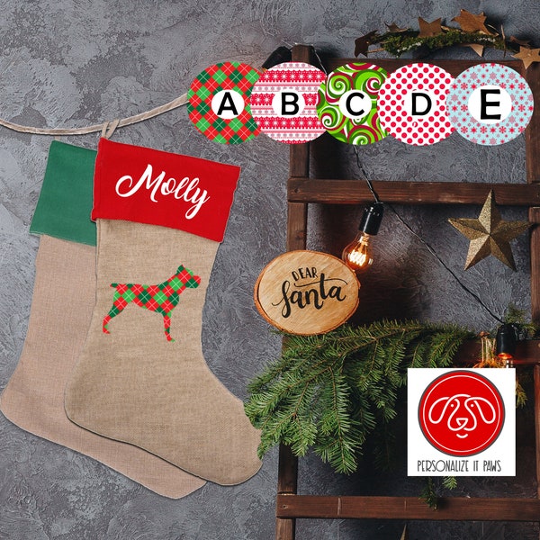 Cane Corso Personalized Stocking