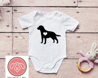 Labrador Retriever  infant body suit