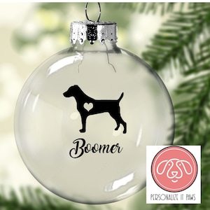 Jack Russell Terrier  Christmas Ornament