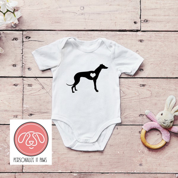 Greyhound  infant body suit