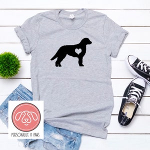 Chesapeake Bay Retriever Heart Dog T-Shirt