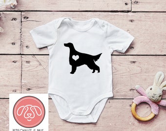 Irish Setter  infant body suit