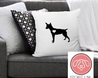 Rat Terrier Pillow Cover