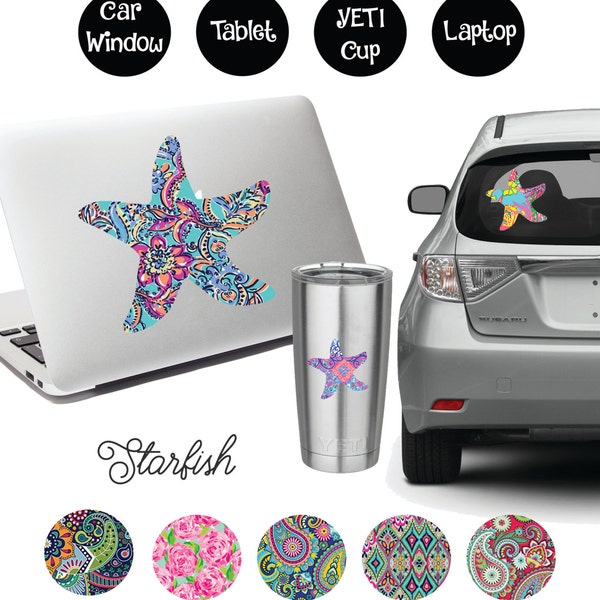 Starfish Decal