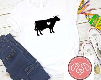 horned cow Youth T-Shirt